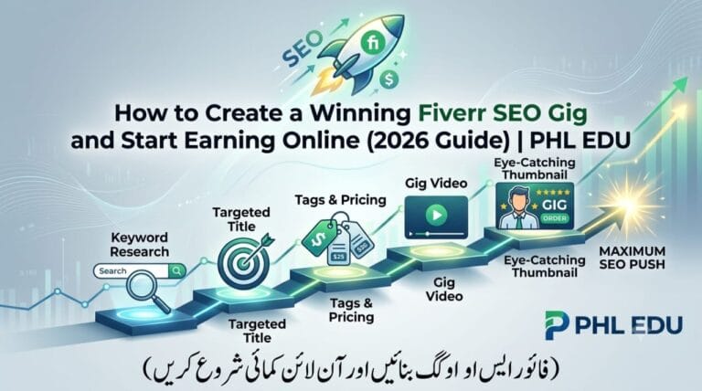 How to Create a Winning Fiverr SEO Gig and Start Earning Online - Complete 2026 Guide by PHL EDU