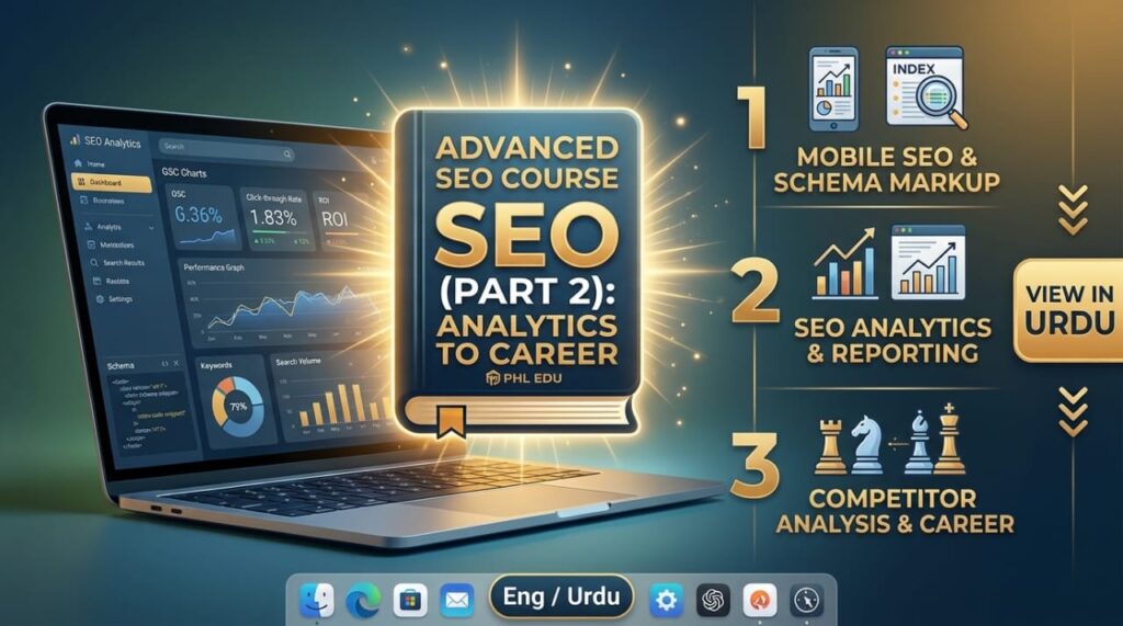 Advanced SEO Course Part 2 Analytics to Career with Mobile SEO Schema Markup and Analytics by PHL EDU
