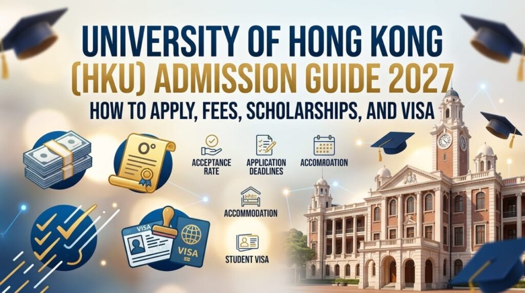 University of Hong Kong HKU Admission Guide 2027 how to apply, fees, scholarships, and visa for international students